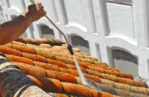 Nettoyage de toitures - Rosoy